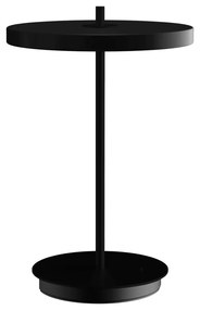 Czarna metalowa lampa stołowa LED z metalowym kloszem (wysokość 31 cm) Asteria Move – UMAGE
