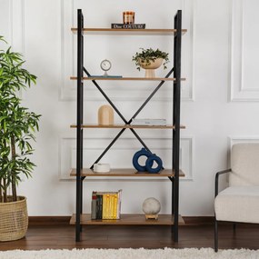 Regał Elysian Walnut and Black