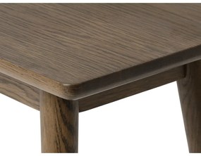 Ciemnobrązowa ławka Barrali – Unique Furniture