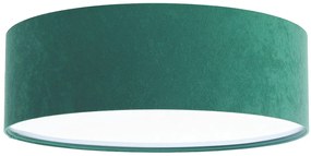 Zielony Plafon Z Welurowym Abażurem T0-B43