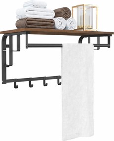 Półka Z Wieszakami Do Przedpokoju T2-F89