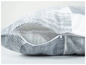 B.E.S. Petrovice Posciel flanelowa Nordic Grey, 140 x 200 cm, 70 x 90 cm