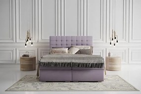 Łóżko boxspring podwójne Reid 180x200 - 32 kolory