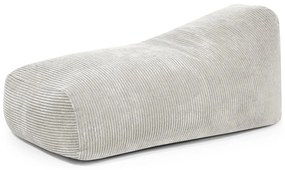 Kremowy sztruksowy worek do siedzenia Snug 130 – SLOWDOWN