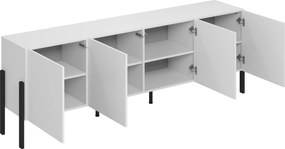 Komoda CONTE 204 cm do Salonu Sypialni Biały