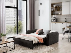 Rozkładana dwuosobowa sofa LAINE, ciemnoszara