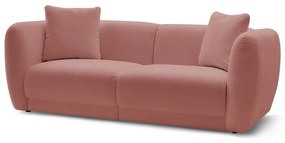 Różowa sofa 230 cm Bourbon – Bobochic Paris