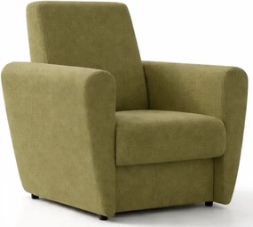 Oliwkowy fotel wypoczynkowy nowoczesny C5-R51