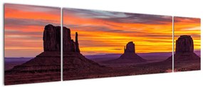 Obraz - Monument Valley v Arizonie (170x50 cm)