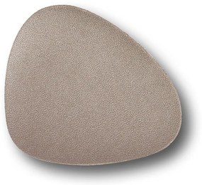 Podstawki pod szklanki, 6 sztuk ze skóry syntetycznej, ZELLER