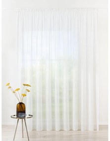 Beżowa firanka 400x260 cm Leah – Mendola Fabrics
