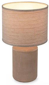 Brilo - Lampa stołowa INO 1xE14/10W/230V brązowa