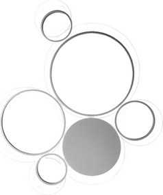 Lampa sufitowa LED Pois-Silver