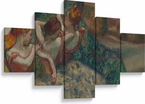 Obraz - Edgar Degas, Four Dancers, reprodukcje (125x70 cm)