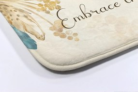 Dywanik łazienkowy Dywanik łazienkowy Kwiaty i Pióra