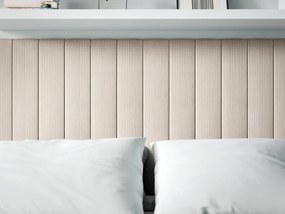 Tapicerowany panel ścienny FRAME LINCOLN 15x90 cm Kolor: Jasnoszary