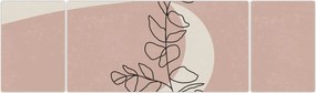 Obraz - Boho leaves N⁰2 (170x50 cm)