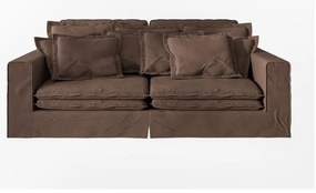 Ciemnobrązowa sofa 236 cm Nora – Ropez