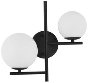 LAMPA ŚCIENNA KINKIET APP1170-2W  Czarny