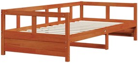 Klasyczne brązowe łóżko 90x200 B9-G96