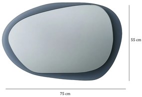 Lustro Aqua Fume 55 x 75 cm