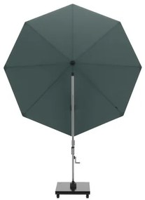 KNIRPS 320 x 320 cm - luksusowy wahadłowy parasol ogrodowy z drążkiem bocznym : Kolor parasola Knirps - Niebieski