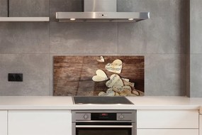 Szklany Panel Serca nuty