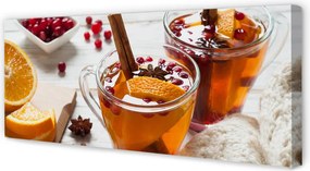 Obraz na płótnie Zimowa Herbata w Kubku