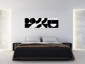 Obraz - Abstrakcja geometryczna N⁰2 (170x50 cm)