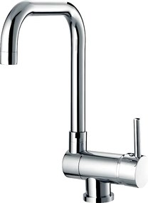 New Oslo chromowana bateria zlewozmywakowa z odchylanym wylewką 'specjalna do okna'