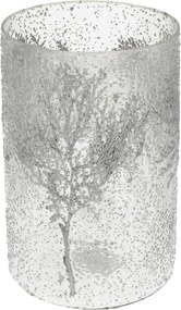 Świecznik Twig I ⌀15cm silver