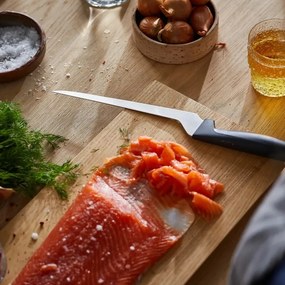 Fiskars 1054946 nóż do filetowania Hard Edge, 22 cm