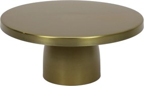 Patera na ciasto na nodze ZACE, złota, Ø 30 cm