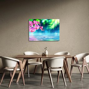 Obraz na szkle - Orchidea (70x50 cm)