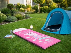 Śpiwór dziecięcy PEPPA PIG 170x70 cm, różowy
