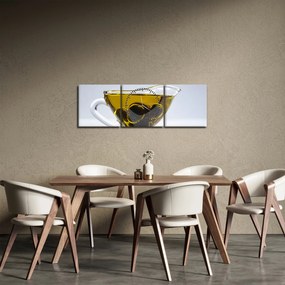 Obraz oliwy z oliwek (z zegarem) (90x30 cm)