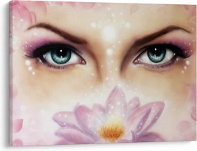 Obraz - Urocze oczy (70x50 cm)