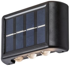 Rabalux 77024 zewnętrzna lampa solarna Kangton, czarny