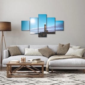 Obraz latarni morskiej (125x70 cm)