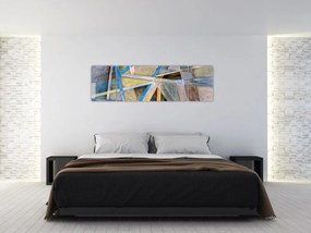 Obraz - Abstrakcja (170x50 cm)