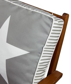 Poduszka na krzesło 42x42 cm Star – Mioli Decor