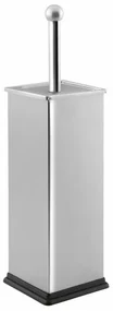 AQUALINE GA1210  Simple Line szczotka WC kwadratowa, szczotkowana stal nierdzewna