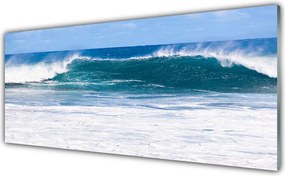 Panel Szklany Dynamika Morskiej Fali