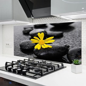 Panel Szklany Słoneczny Akcent w Gabinecie Spa