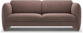 Brązowa sofa z tkaniny szenilowej 204 cm Georgia – Micadoni