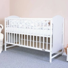 Nowe łóżeczko dziecięce Mia, szare