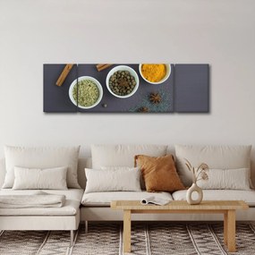 Obraz - przyprawy (170x50 cm)