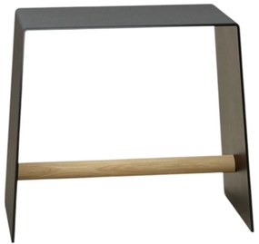 Czarny metalowy stołek Bull – LIND DNA