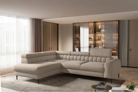 Narożnik NAVAS L z funkcją spania tkanina Promocyjna CURIO 11 WERSAL