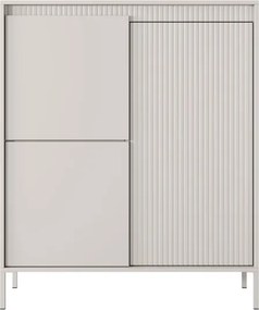 Wysoka Komoda SENSO 3D push-to-open